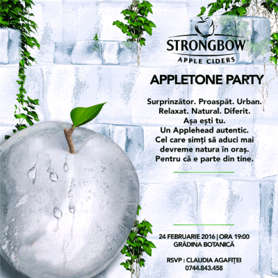 Strongbow Appletone Party Invitation_24 Feb