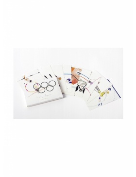 Olympic Games postcards set #4