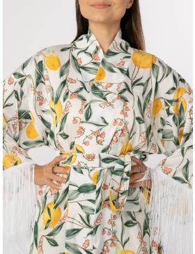 Maiori Lemon Kimono