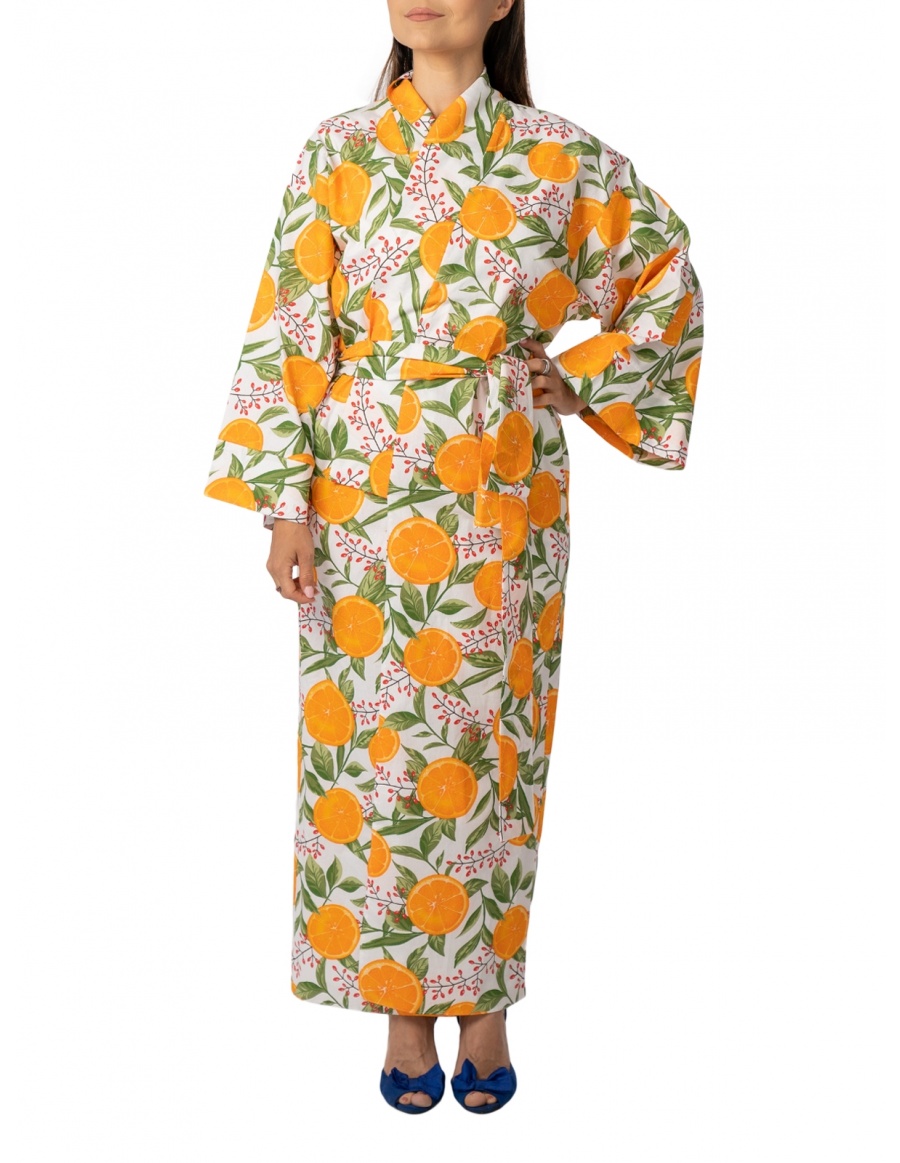 Oh, Amalfi! Mandarine Kimono