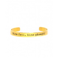 Bine Faci Bine Gasesti Gold Bracelet