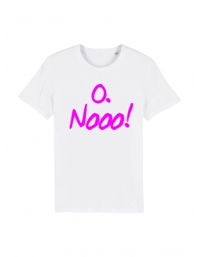 O. Nooo! White T-shirt