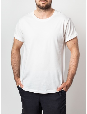 Basic White Men T-shirt