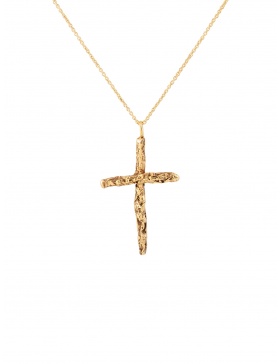 Small Karma Cross Gold/Silver Pendant