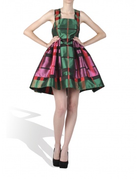 Pink and green Candy Dress