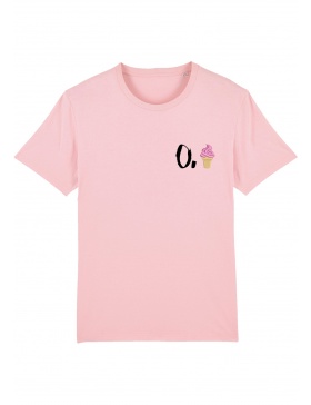 O. ice cream T-shirt - black writing