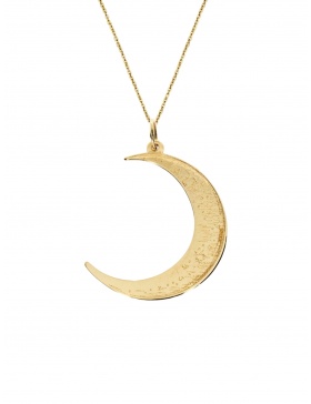 Gold Moon Necklace